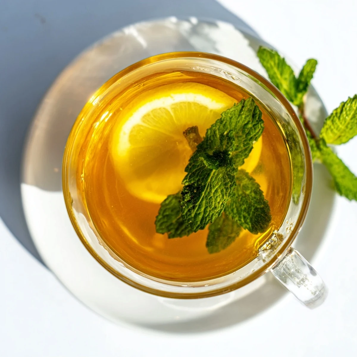 Mint Tea Honey Lemon