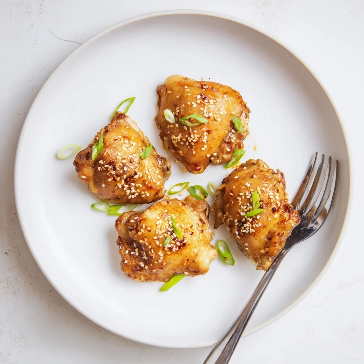 Juicy oven-baked Five Spice Chicken served with steamed jasmine rice