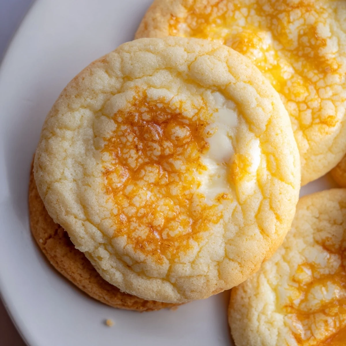 Soft Baked Creme Brulee Cookies