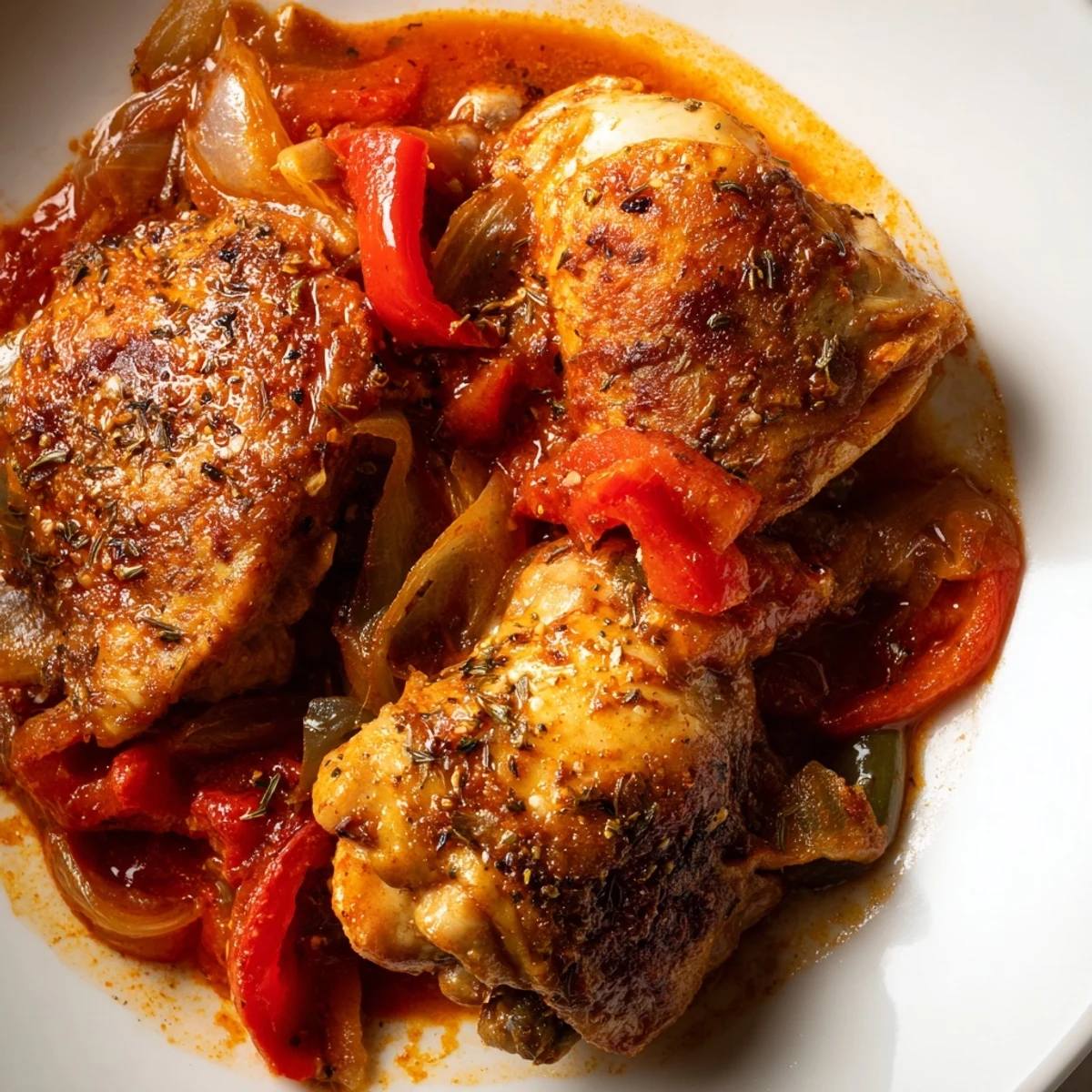 Senegalese Chicken Tomato Sauce