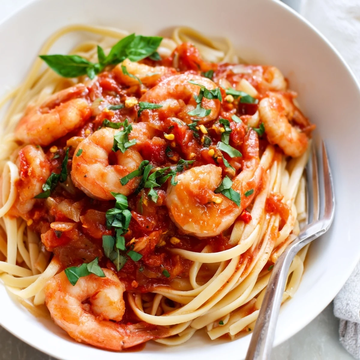 Spicy Shrimp Fra Diavolo