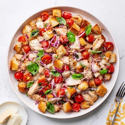 Chicken Bruschetta Casserole